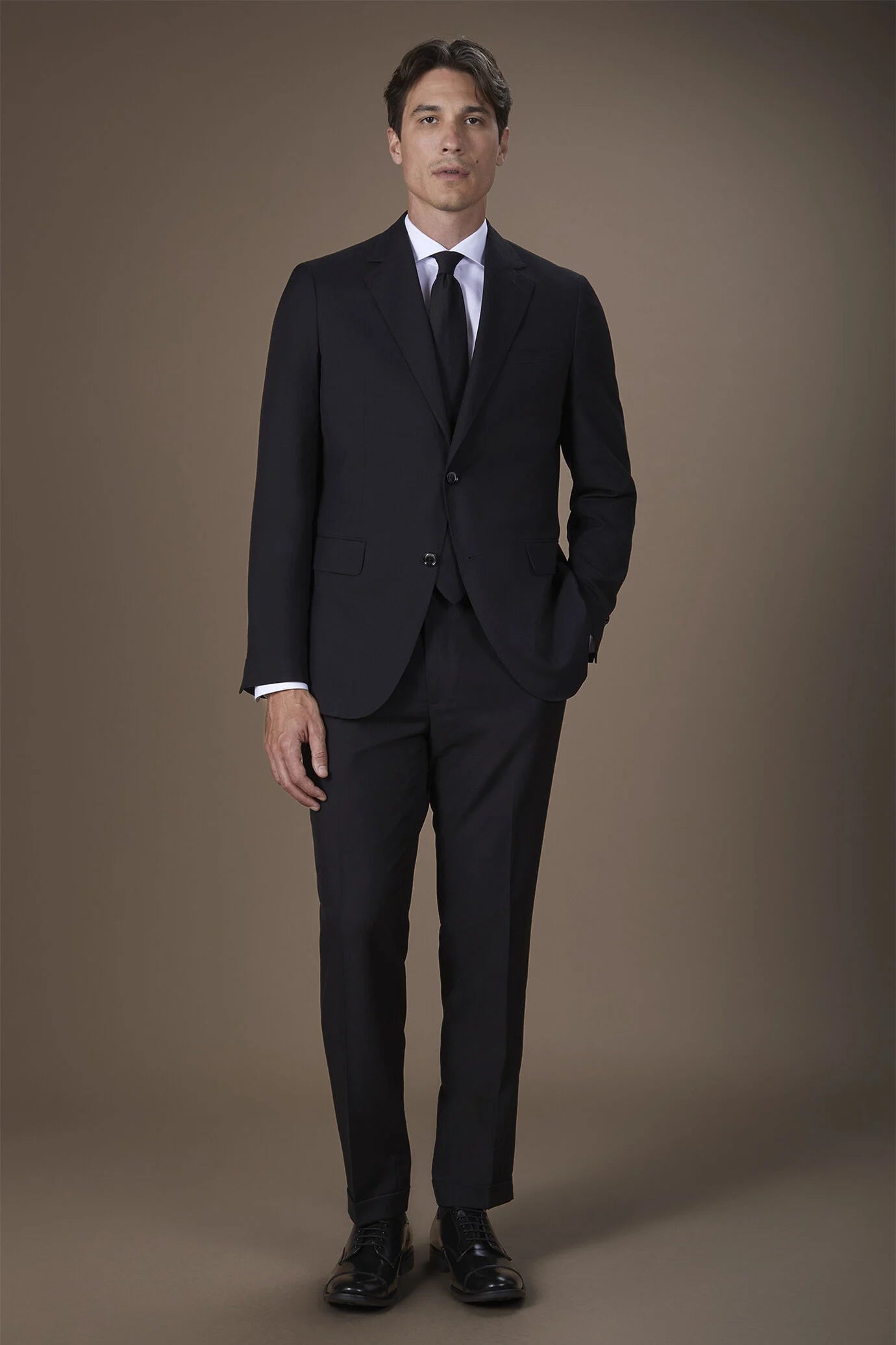 Abito monopetto uomo mix size black